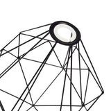 Argos Home black wire easy fit lampshade 25cm, imported from the UK