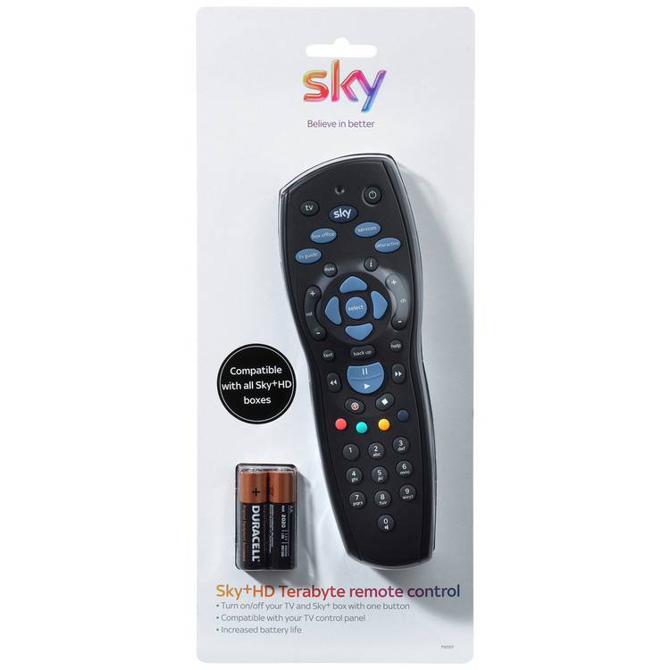 Sky SKY125 genuine remote control for Sky+ HD box - British product