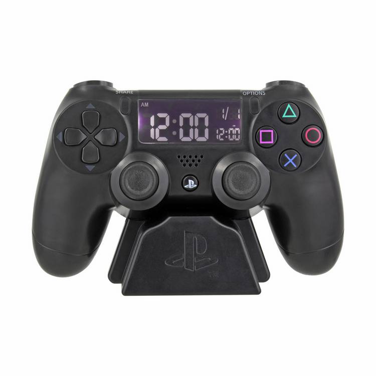 PlayStation alarm clock DS4 controller design, imported from the UK