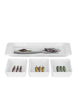 Harrods Fornasetti Porcelain Mano e Verdura Appetizer Tableware Set- Buy online at McGrocer
