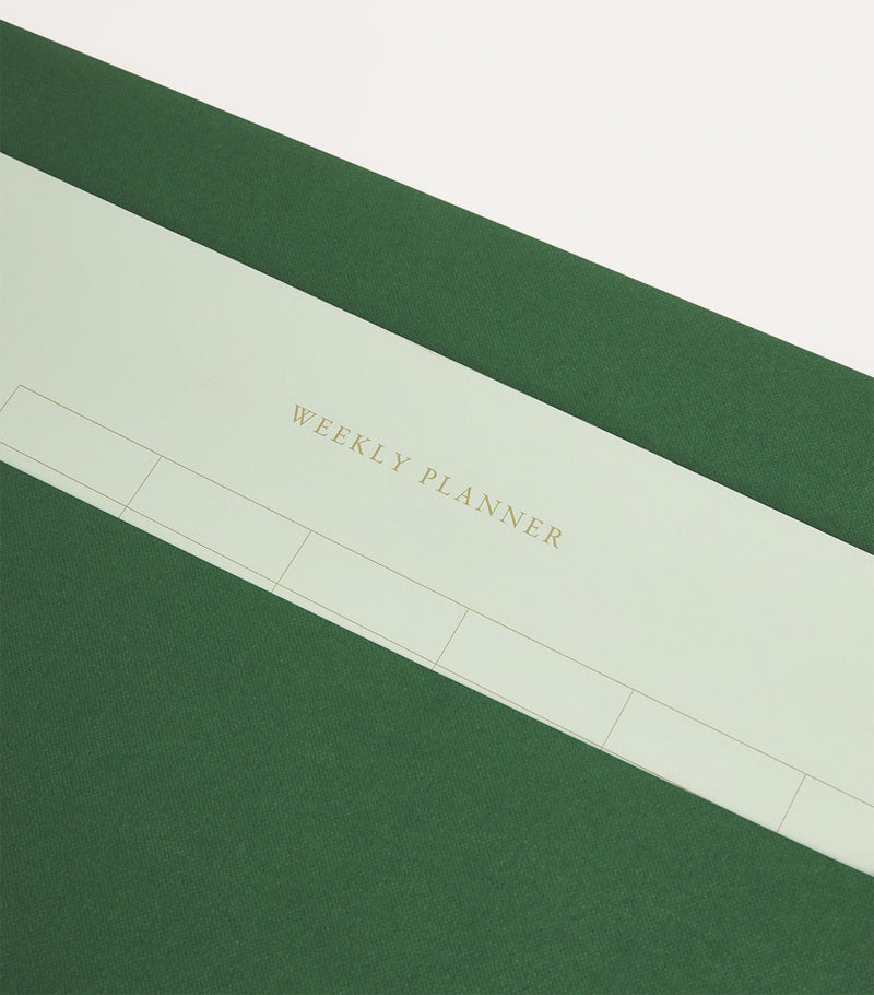 Harrods A3 weekly planner, UK version