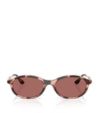Vogue Oval Sunglasses slim oval shape coloured tint, UK version