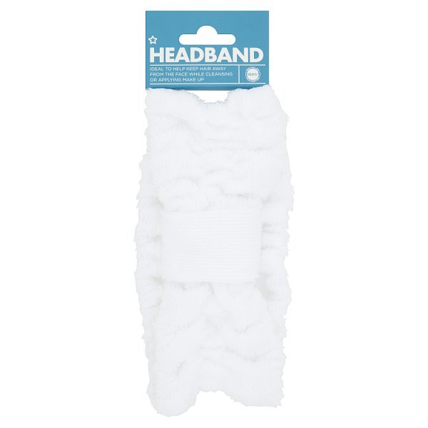 Superdrug Headband White GOODS Superdrug