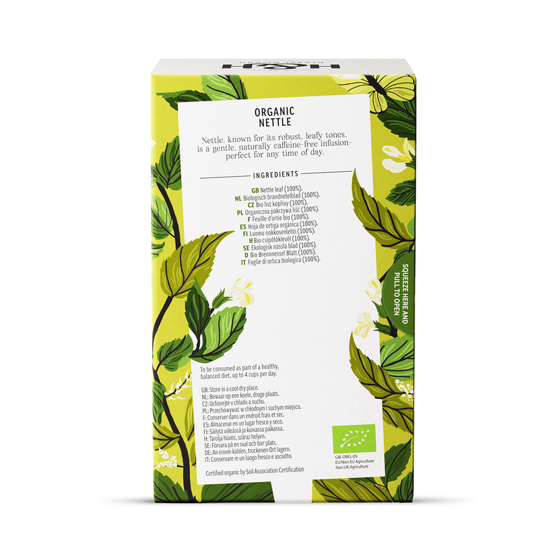Heath & Heather Organic Nettle Tea 20 Bag, UK version