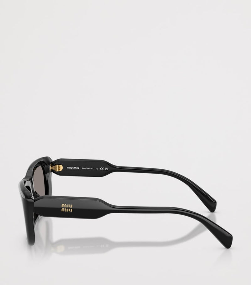 Miu Miu acetate rectangle sunglasses, imported from the UK