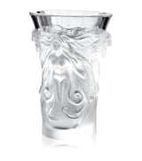 Harrods Lalique Crystal Fantasia Vase 17.5cm- Buy online at McGrocer