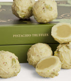 Harrods 15-piece pistachio truffles in white chocolate 200g, UK version