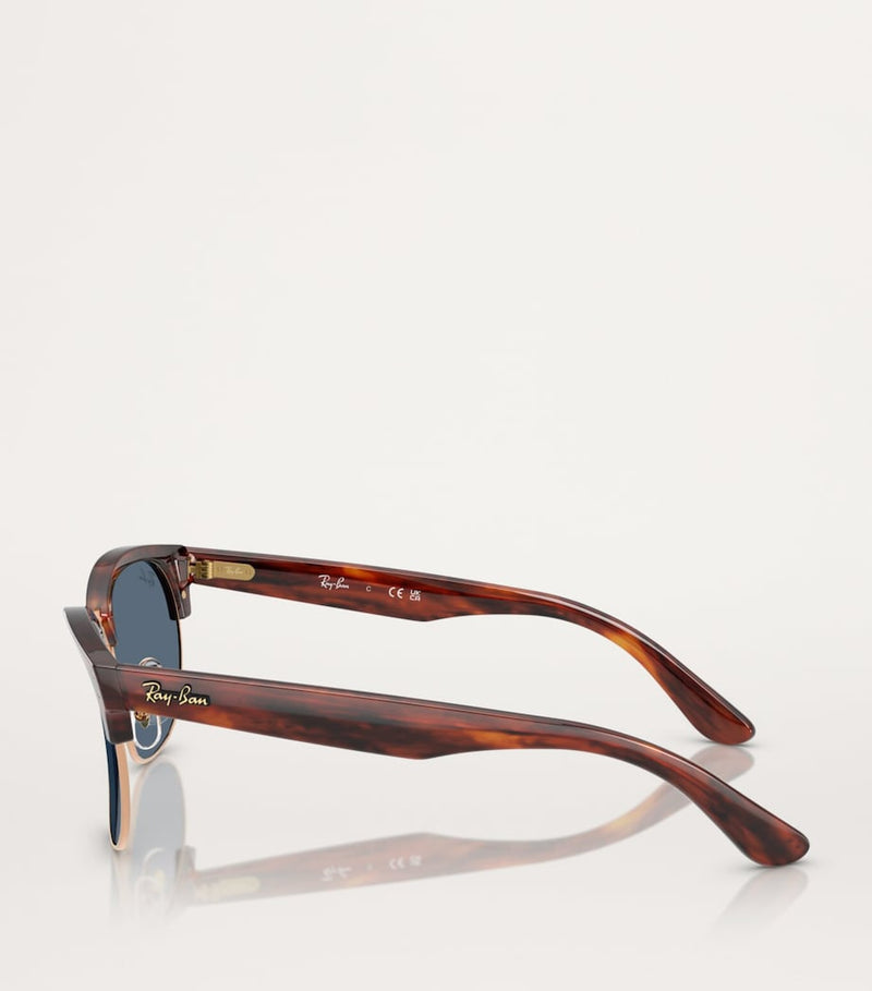 Ray-Ban Clubmaster browline acetate sunglasses (British brand)