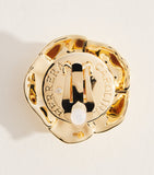 Boucles d'oreilles clipuchsia florales Carolina Herrera, version Royaume-Uni