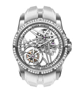 Harrods Roger Dubuis White Gold Excalibur Monotourbillon Watch 42mm- Buy online at McGrocer