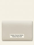 Mulberry classic grain leather medium French purse, imported from the UK