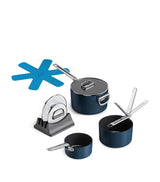 Harrods Joseph Joseph Set of 3 Space Non-Stick Saucepans- Buy online at McGrocer