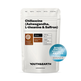 Holland & Barrett Chillaxcine Ashwagandha L-Theanine Saffron Stress Relief Supplement 335mg 60 Capsules- Buy online at McGrocer