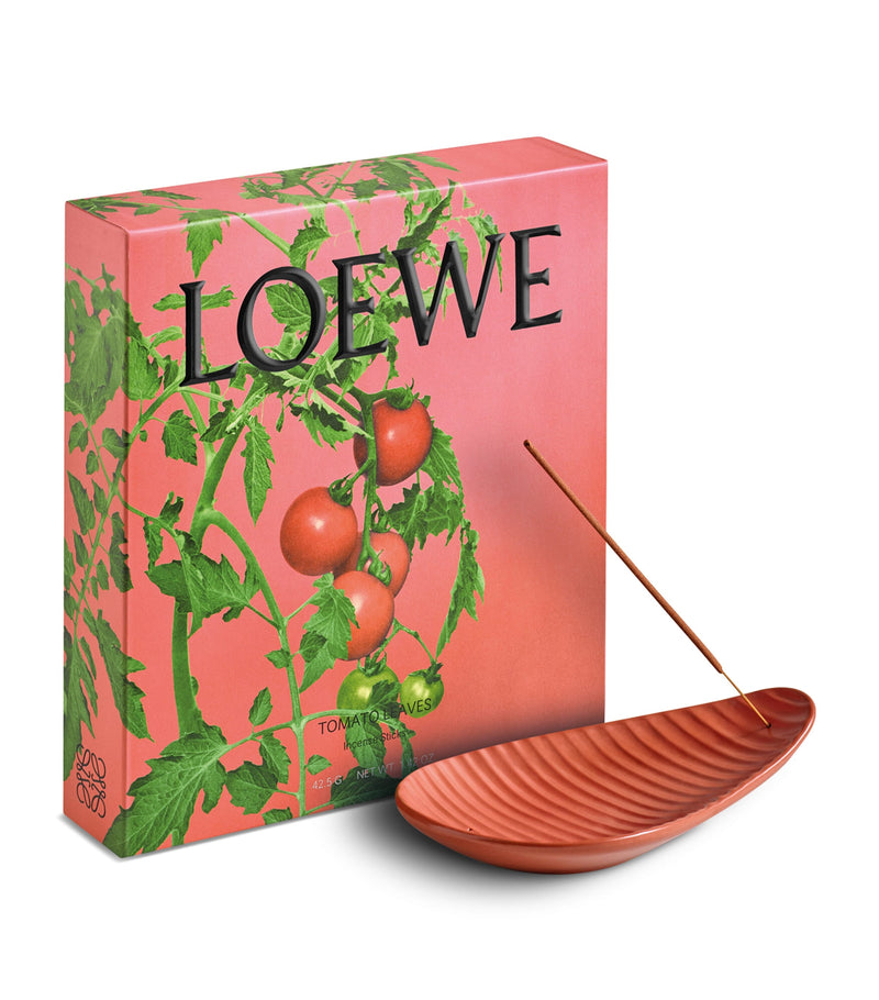 LOEWE Tomato Leaves incense 25 sticks and holder, UK version