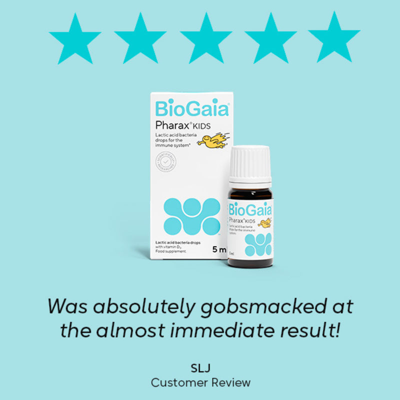 BioGaia Pharax kids Vitamin D3 drops 5ml - British product