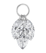 Harrods Maria Tash Floating Diamond Plume Charm (6.5mm)- Buy online at McGrocer