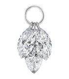 Maria Tash Floating Diamond Plume Charm 6.5mm - British product