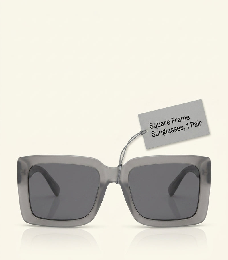 Burberry oversized square tortoiseshell sunglasses - British product
