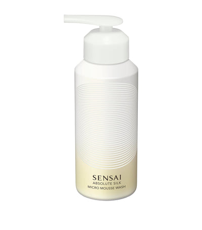 Harrods Sensai Absolute Silk Micro Mousse Wash Face Cleanser 180ml- Buy online at McGrocer