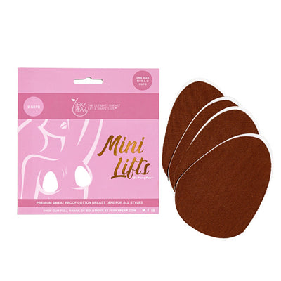 Superdrug Perky Pear Mini Lift Boob Tape Brown A-C Cup 4 Pieces Breast Support- Buy online at McGrocer