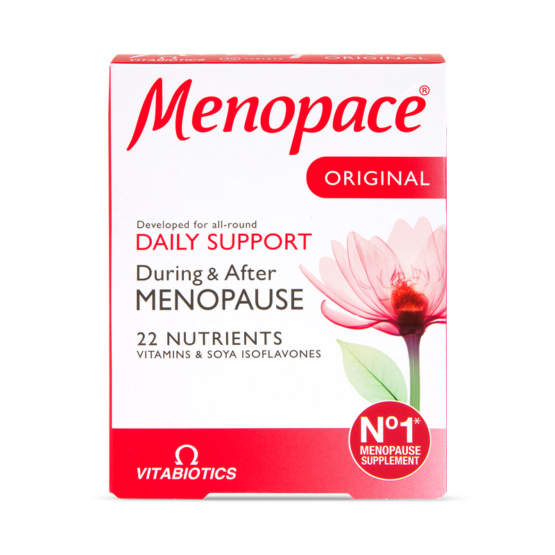 Vitabiotics Menopace Women's Health Supplement 30 Tablets (British brand)
