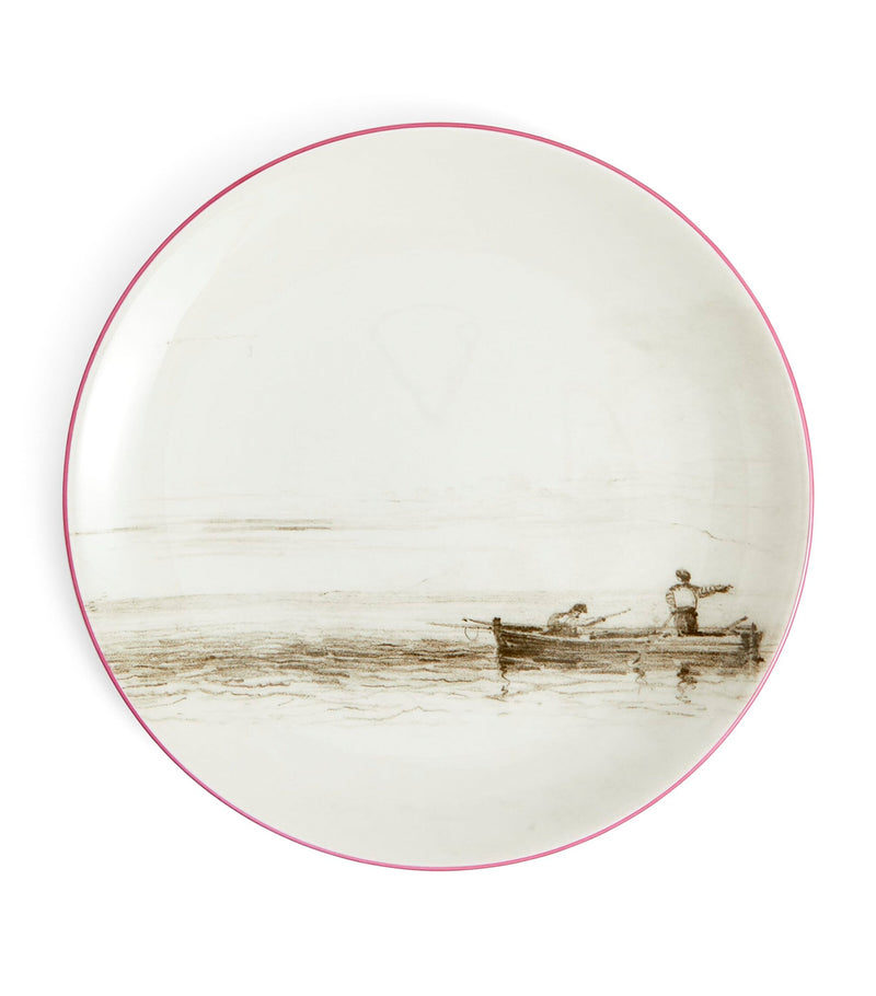 Wedgwood Voyage of the Beagle Galapagos Islands plate, teacup and saucer set (British brand)