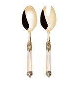 Harrods Bugatti Stainless Steel Rinascimento 2-Piece Serving Set- Buy online at McGrocer