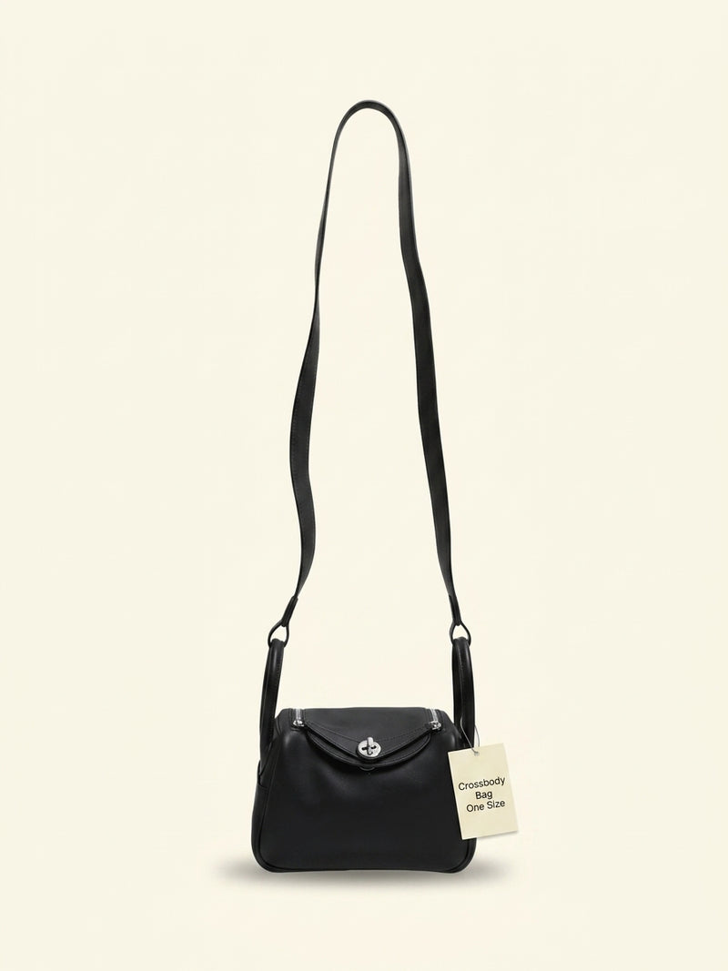 Hermès Lindy mini bag dark blue, imported from the UK