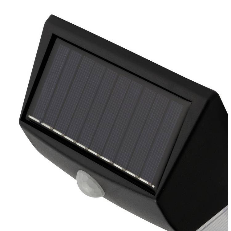 Sainsbury's white motion detector LED solar light H10cm, UK version