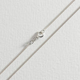 Revere sterling silver curb chain 24 inch - British product