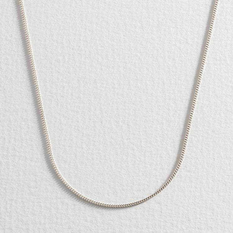 Revere sterling silver curb chain 24 inch - British product