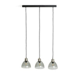 Argos Home Kanso glass 3 light pendant ceiling light - British product