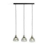 Argos Home Kanso glass 3 light pendant ceiling light - British product