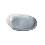 Habitat blue stoneware serving platter 36cm, imported from the UK