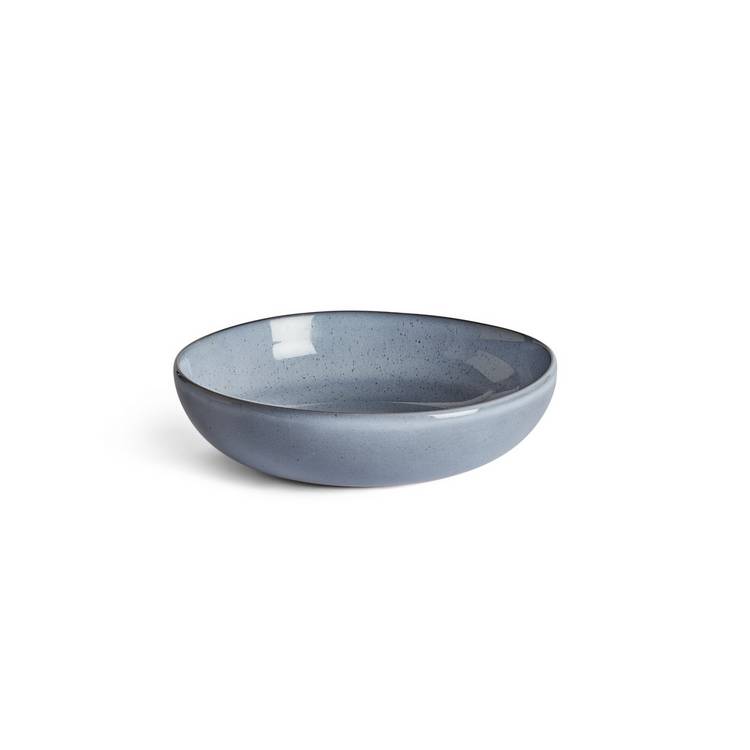 Habitat Evora blue stoneware serving bowl - British product