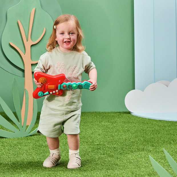 Chad Valley baby guitar lights and sounds (British brand)