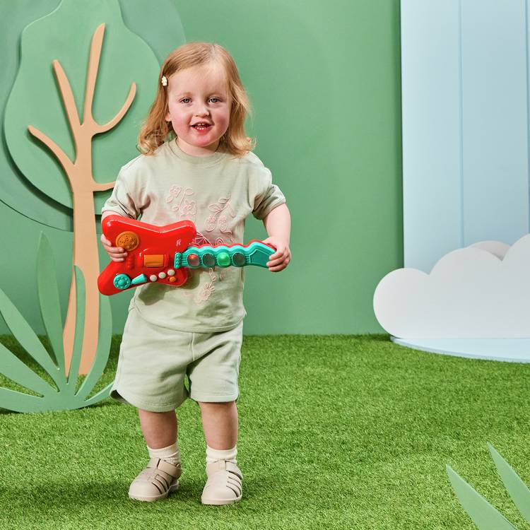 Chad Valley baby guitar lights and sounds (British brand)