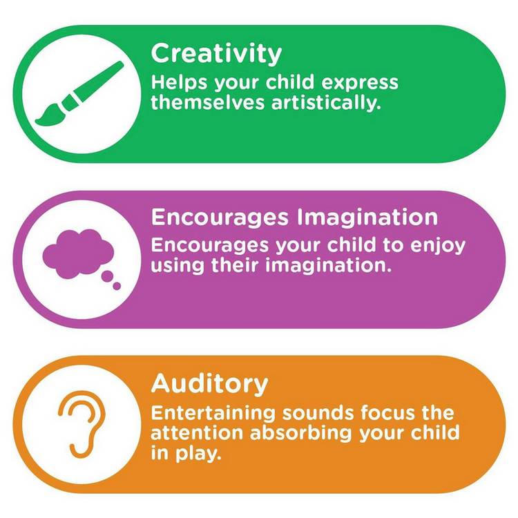 Chad Valley baby guitar lights and sounds (British brand)