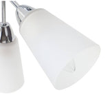 Argos Home Parton 3-light flush ceiling light chrome 34cm - British product