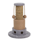 Cat Entertainer Scratcher with jute rope and toy ball, UK version