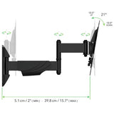 AVF Superior Multi-Position TV Wall Bracket for 43 inch TVs, UK version