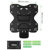 AVF Superior Multi-Position TV Wall Bracket for 43 inch TVs, UK version