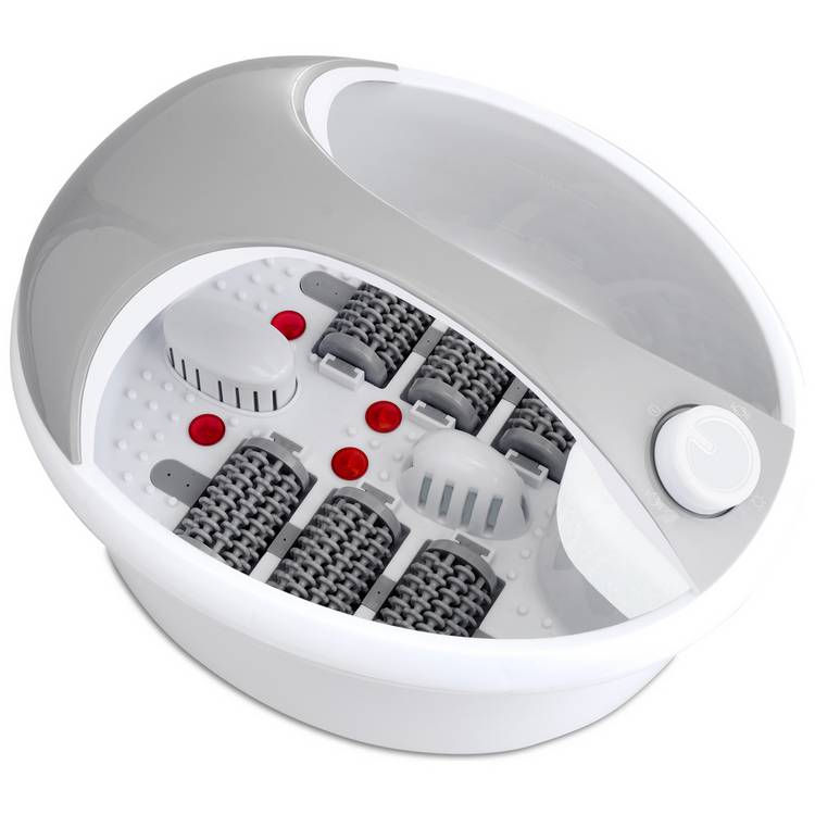 Rio Deluxe Footspa foot massager with reflexology rollers (British brand)
