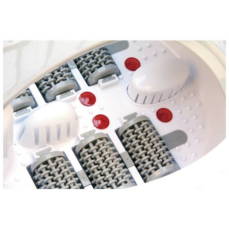 Rio Deluxe Footspa foot massager with reflexology rollers (British brand)