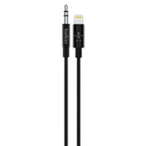 Argos Belkin 3.5mm Audio Cable with Lightning Connector - Black, 0.91m- Buy online at McGrocer