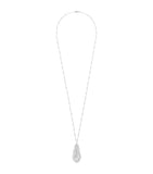 Boucheron Plume de Paon white gold diamond necklace - British product