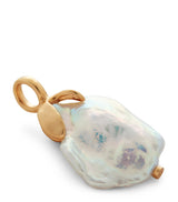 Harrods Monica Vinader Gold Vermeil and Keshi Pearl Pendant- Buy online at McGrocer