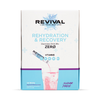 Revival Zero electrolyte drink mix Apple Blackcurrant 14 pack, imported from the UK