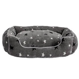 Argos Stars Plush Square Dog Bed - Medium- Buy online at McGrocer