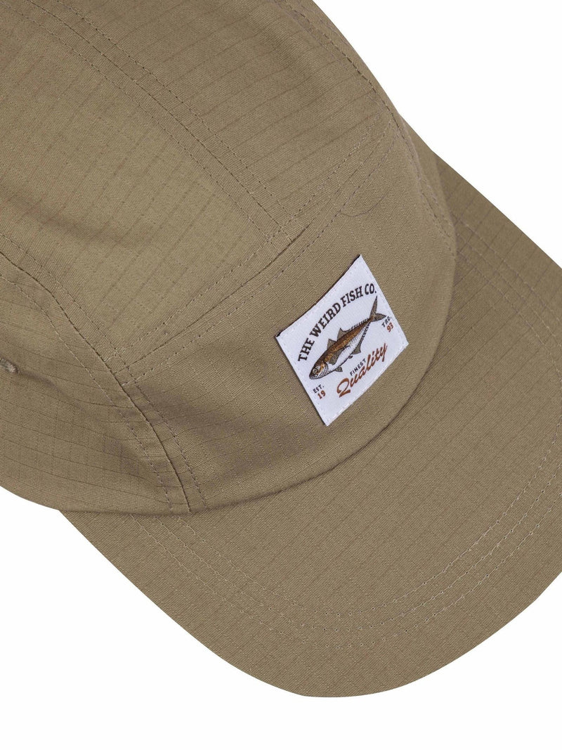 Weird Fish Green Mortimer Twill cap, imported from the UK